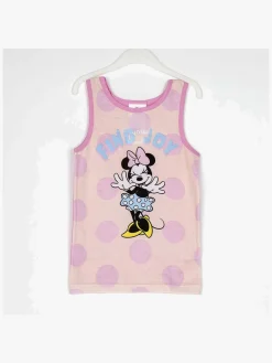 Tasker|Nattøj|DisneyMimmiPigg Disney Minnie Mouse Pyjamas & Toilettaske Sæt, Lyserød