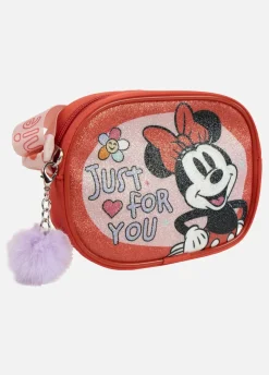 Børn DisneyMimmiPigg Tasker-Disney Minnie Mouse Skuldertaske, Rød
