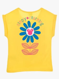 Børn DisneyMimmiPigg Overdele-Disney Minnie Mouse T-shirt, Yellow