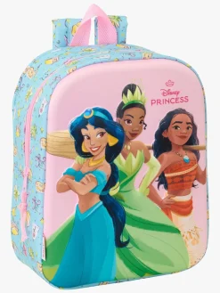 Børn DisneyPrincess Tasker-Disney Princess 3D Mini Rygsæk 6L, Lyserød/blå