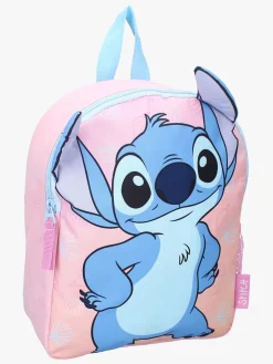 Tasker|DisneyLiloAndStitch Disney Stitch Rygsæk Fluffy Friends 9L, Pink