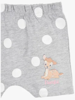 Tøj- & Gavesæt|DisneyClassics Disneyklassiker Bambi Tøjsæt, Hvid Hvid/Grå/Brun