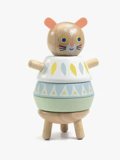 Babylegetøj|Djeco BabySouri Mus Stabeltårn