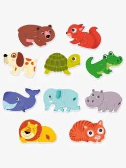 Spil & Puslespil|Djeco Duo Puslespil Dyr 20 Brikker Flerfarvet