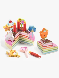 Rolleleg|Djeco Legetøjskage Happy Birthday