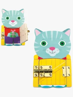 Motorisk Legetøj|Djeco Pædagogisk Legetøj Locktou Flerfarvet