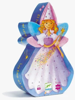 Spil & Puslespil|Djeco Puslespil Fe & Enhjørning 36 Brikker