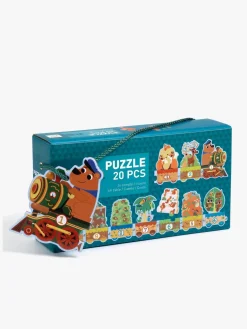 Djeco Spil & Puslespil-Puslespil Jeg Tæller 20 Brikker