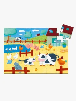 Spil & Puslespil|Djeco Puslespil Køer På Gården 24 Brikker