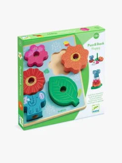 Babylegetøj|Djeco Stablelegetøj Puzz & Stack Flerfarvet