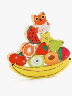 Spil & Puslespil|Djeco Træpuslespil Happy Puzz & Boom Flerfarvet