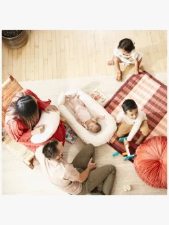 Børnesenge & Tilbehør|DockATot Deluxe+ Babynest, Sand Chambray