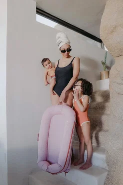 Børn DockATot Børnesenge & Tilbehør-Deluxe+ Babynest, Ginger Chambray