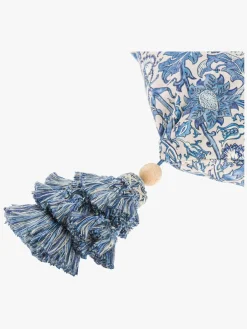 Børnesenge & Tilbehør|DockATot Futon Royal Madras, Pink & Rose, Blue