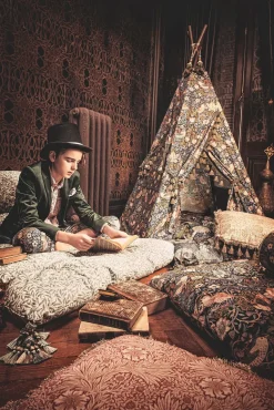 Børn DockATot Madrasser-Futon Royal Madras, Strawberry Thief