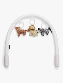 DockATot Babylegetøj-Legetøjsbøjle Toy Bundle, White/ Day at the Zoo