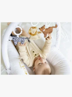 DockATot Babylegetøj-Legetøjsbøjle Toy Bundle, White/ Day at the Zoo