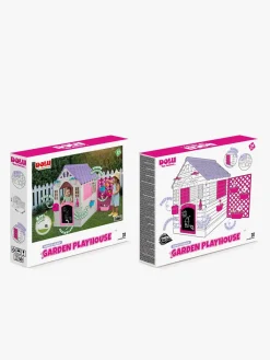 Udeleg|DOLU Garden Legehus med Hegn, Pink