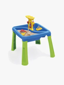 Togbaner & Legeborde|DOLU Sand, Water & Creativity 3-i-1 Legebord, Blå/Grøn