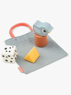 Babylegetøj|DoneByDeer Done By Deer Aktivitetsklodser 4-pak