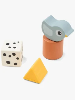 Babylegetøj|DoneByDeer Done By Deer Aktivitetsklodser 4-pak