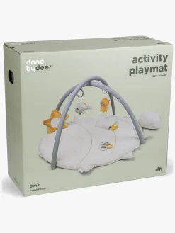 DoneByDeer Babylegetøj|Dåbsgaver-Done By Deer Aktivitetstæppe Sea Friends, Grey