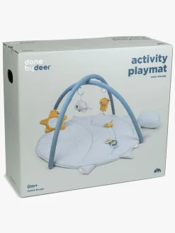 DoneByDeer Babylegetøj-Done By Deer Aktivitetstæppe Sea Friends, Blue