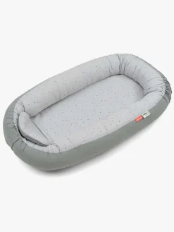 Børnesenge & Tilbehør|DoneByDeer Done By Deer Babynest Confetti, Grey Grå