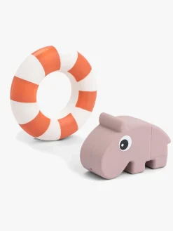 Vandlegetøj|DoneByDeer Done By Deer Badelegetøj, Ozzo Powder Lyserød/Orange