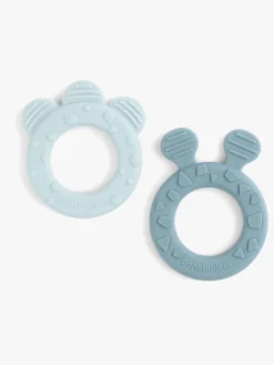 Babylegetøj|DoneByDeer Done By Deer Bidering Deer Friends 2-pak, Blue