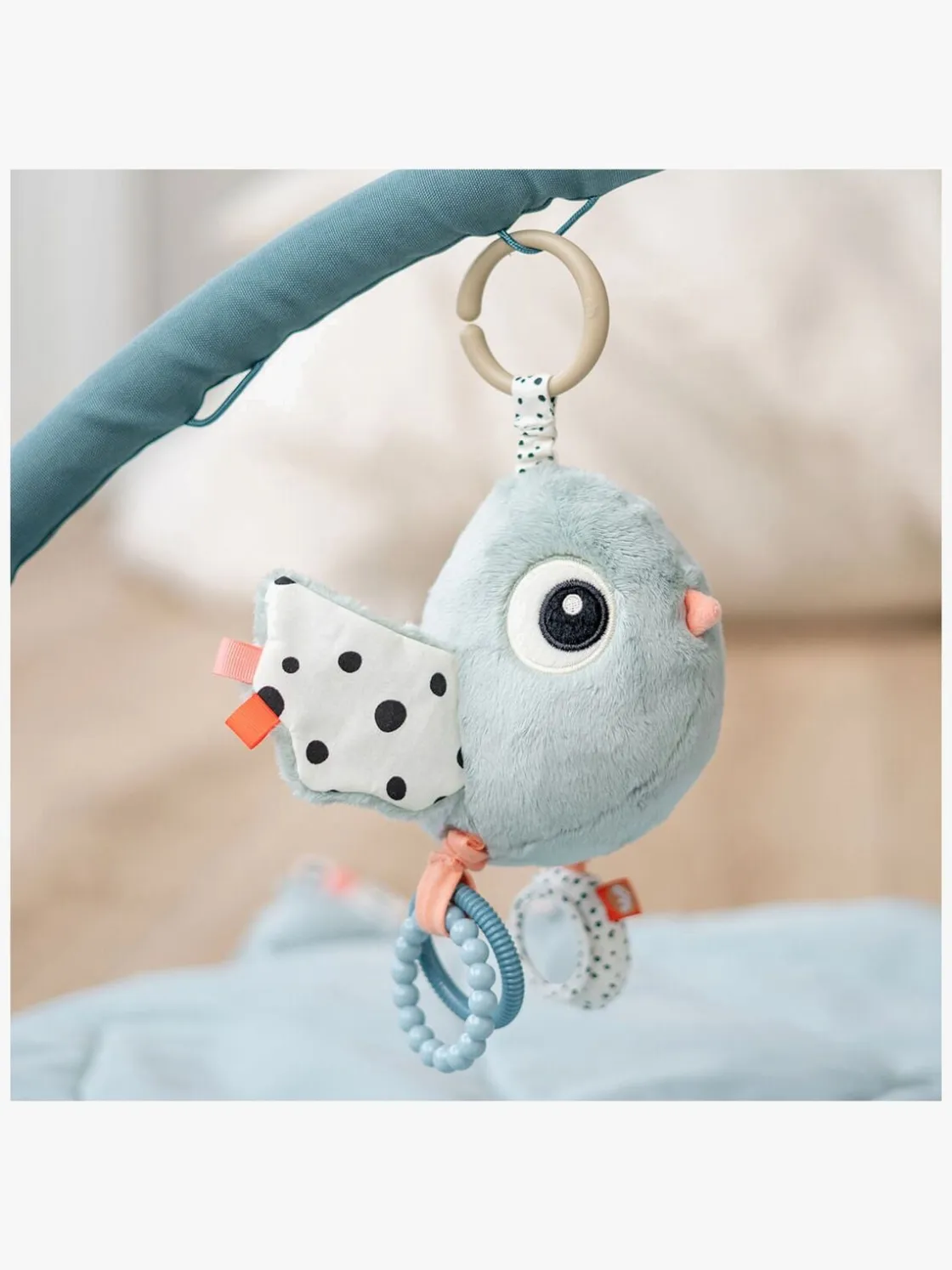 Babylegetøj|DoneByDeer Done By Deer Birdee Aktivitetslegetøj, Blue