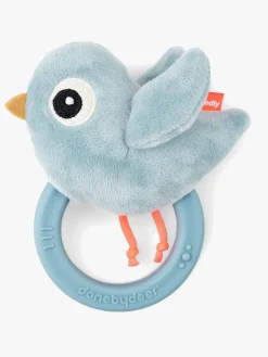 DoneByDeer Babylegetøj-Done By Deer Birdee Rangle, Blå