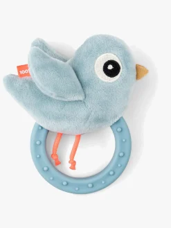 DoneByDeer Babylegetøj-Done By Deer Birdee Rangle, Blå