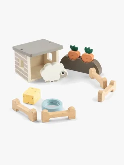 DoneByDeer Legetøjsfigurer-Done By Deer Bondegård Legesæt Får