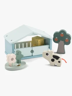 Legetøjsfigurer|DoneByDeer Done By Deer Bondegård Legesæt Ko