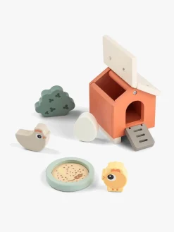 Legetøjsfigurer|DoneByDeer Done By Deer Bondegård Legesæt Kylling