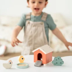 Legetøjsfigurer|DoneByDeer Done By Deer Bondegård Legesæt Kylling