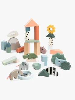 Legetøj Til Børn På 0-10 År|Babylegetøj|DoneByDeer Done By Deer Byggeklodser 34 Stk.