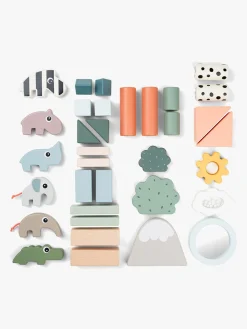 Legetøj Til Børn På 0-10 År|Babylegetøj|DoneByDeer Done By Deer Byggeklodser 34 Stk.