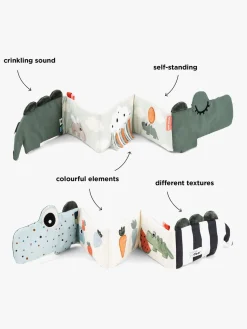 DoneByDeer Babylegetøj-Done By Deer Croco Ativitetsbog, Grøn