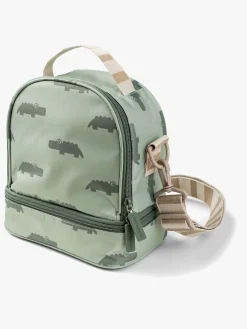 Tasker|DoneByDeer Done By Deer Croco Isoleret Frokosttaske 3L, Green Grøn