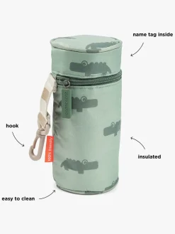 Børn DoneByDeer Tasker-Done By Deer Croco Køletaske til Flaske, Green