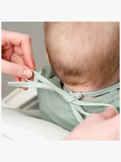 Spisetid|DoneByDeer Done By Deer Croco Tiny Pocket Hagesmæk 2-Pak, Green Grøn