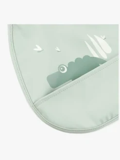 Spisetid|DoneByDeer Done By Deer Croco Tiny Pocket Hagesmæk 2-Pak, Green Grøn