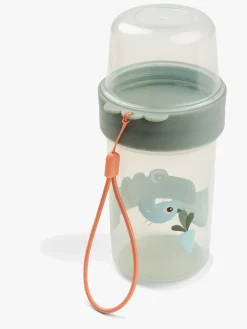 Spisetid|DoneByDeer Done By Deer Croco To Go Two-Way Snackbeholder, Green Grøn