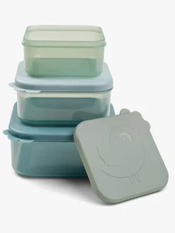 Spisetid|DoneByDeer Done By Deer Deer Friends Snack Boxes 3-pak, Blå Blå