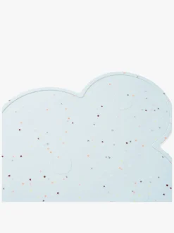 Spisetid|DoneByDeer Done By Deer Dækkeserviet Silikone Confetti, Blue Blå