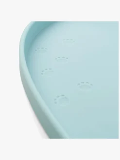 Spisetid|DoneByDeer Done By Deer Elphee Dækkeserviet med Kant Silikone, Blue Blå