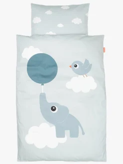 Sengetøj|DoneByDeer Done By Deer Elphee Sengesæt 100 x 140, Blå