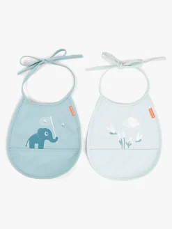 DoneByDeer Spisetid-Done By Deer Elphee Tiny Pocket Hagesmæk 2-Pak, Blue